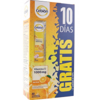 Cebión Vitamina C 1000mg 40uds