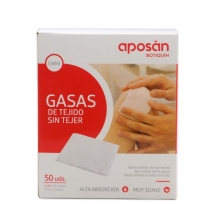 Aposán gasas estériles...